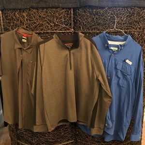 3 casual Shirts in XXL Magellan fish gear +